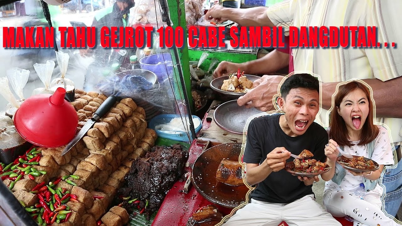 CUMAN DISINI MAKAN TAHU GEJROT 100 CABE SAMBIL DANGDUTAN  FT PSNOVI