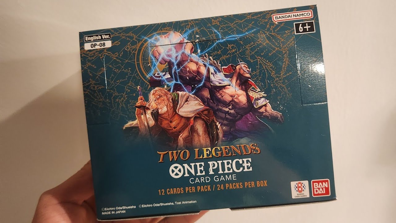 1st Ever Video!! One Piece Card Game OP-08 Two Legends Booster Box unboxing / Opening!