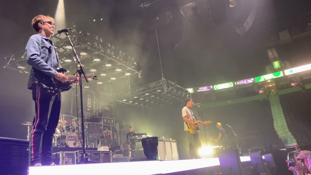 McFly - Take Me There. Manchester Soundcheck, Thu 23 September 2021.