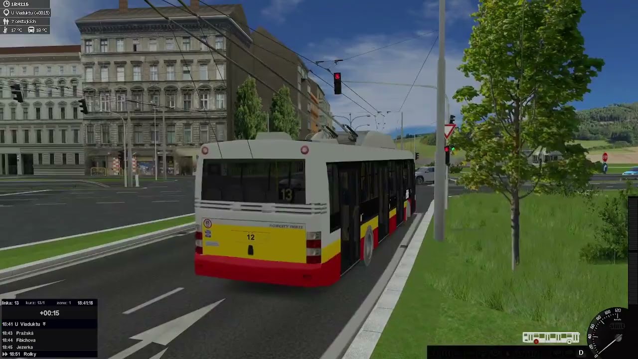 simt simulator linka13 sor &scaron;koda 30tr DPMHK