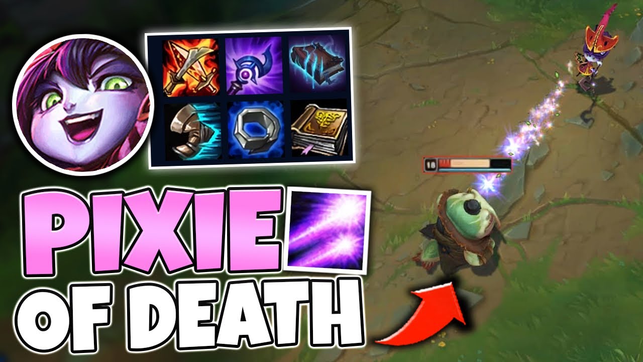 WTF?! PIXIE HITS LIKE A TRUCK WITH FULL AP LULU MID! (INSANE POKE) - League of Legends