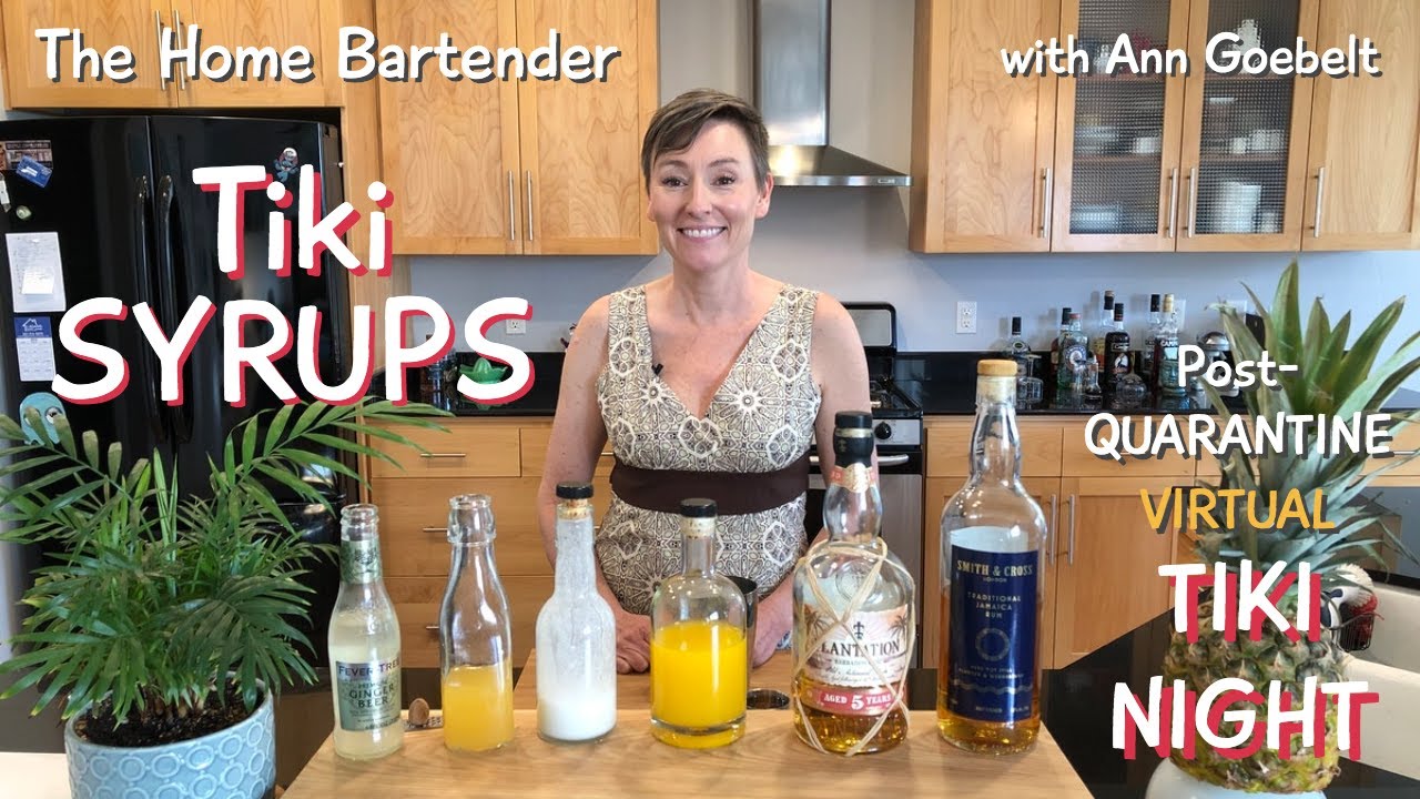 TIKI Syrups needed for Tiki Cocktails- Tiki Series- Demerara Syrup, 2 to 1 syrup & Coconut Syrup