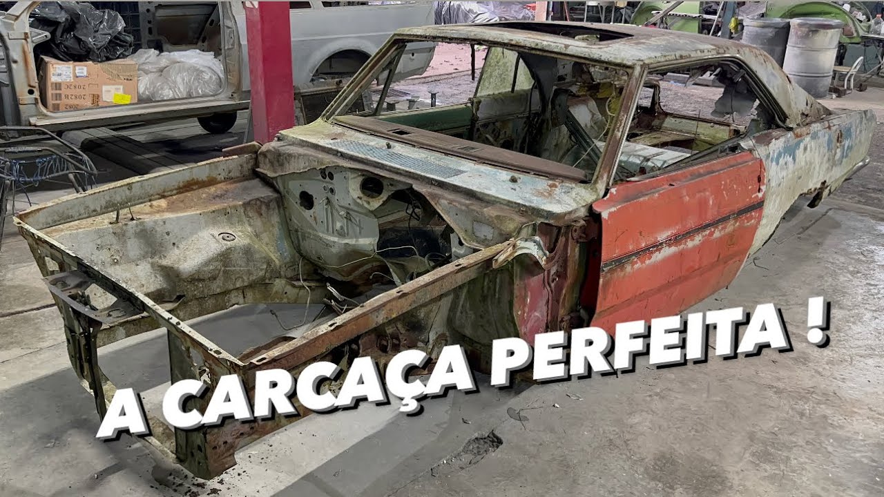 INACREDITÁVEL ! GANHAMOS UMA CARROCERIA DE DODGE PERFEITA PARA SALVAR O PROTÓTIPO DO CHARGER R/T