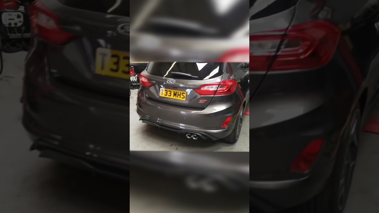 MK8 Ford Fiesta ST Full Custom Exhaust System Sound🔊💥 #shorts #fordfiesta #fiesta