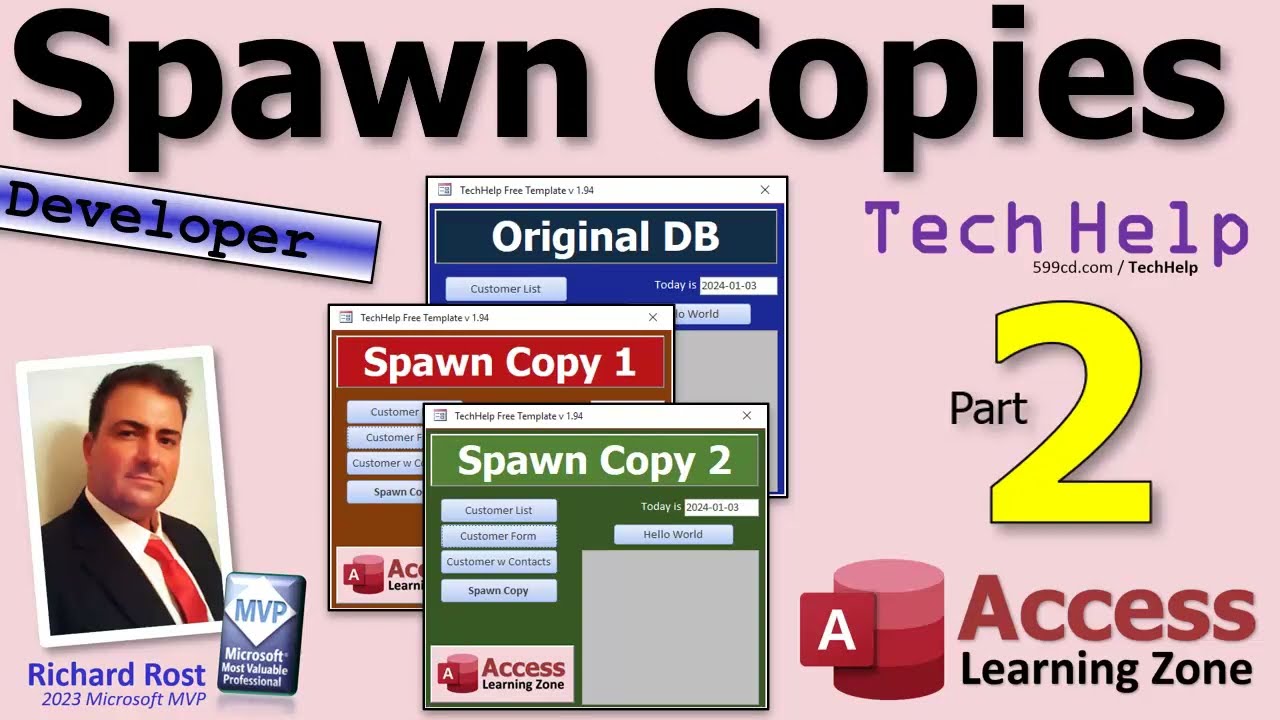 How to Spawn Multiple Copies of the Same Database in Microsoft Access, Part 2