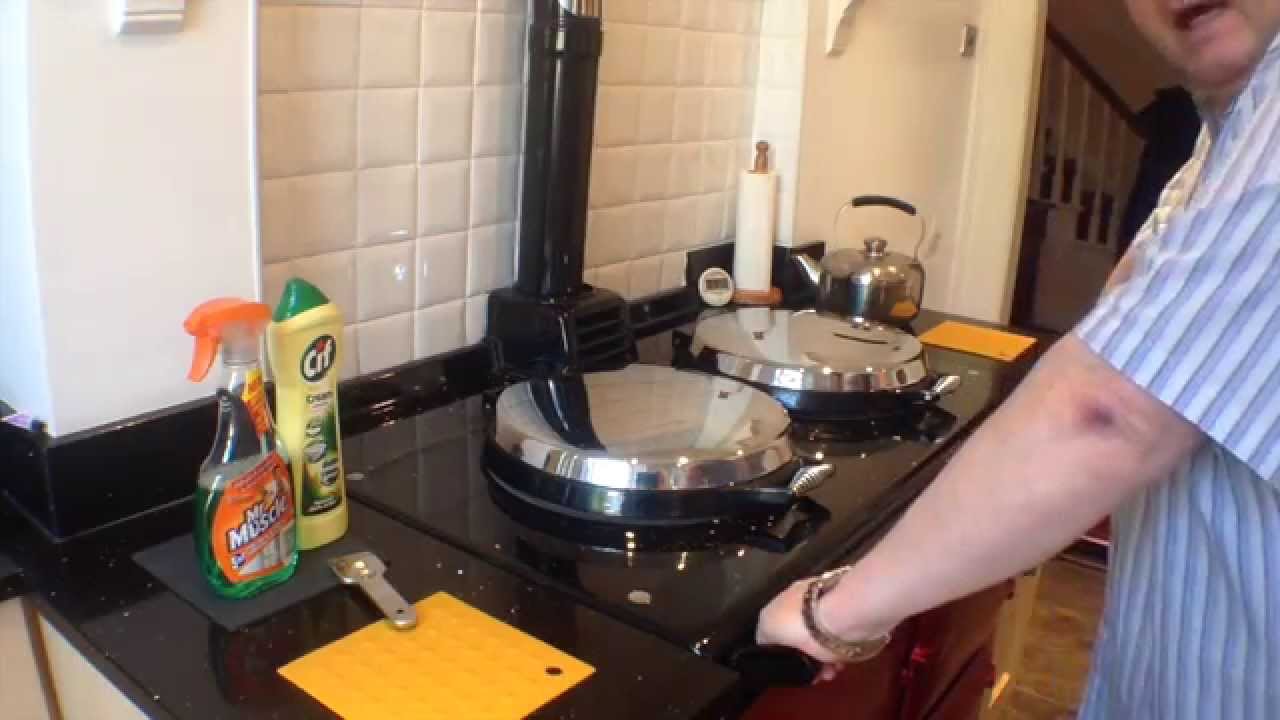 How to clean an AGA Cooker