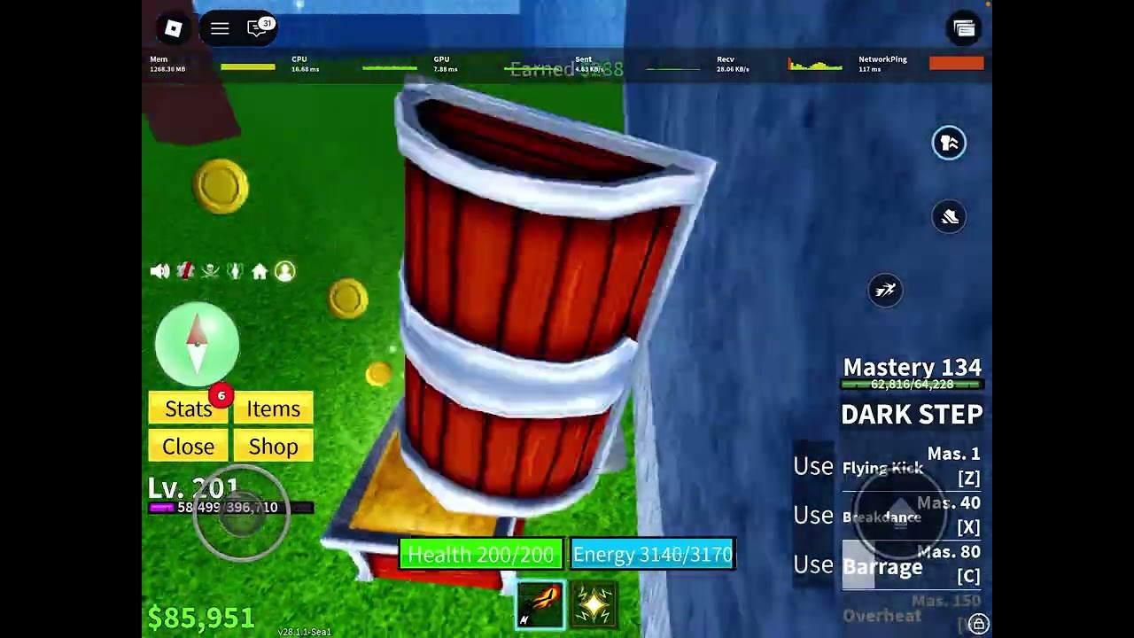 Day 1 Ntop with melee