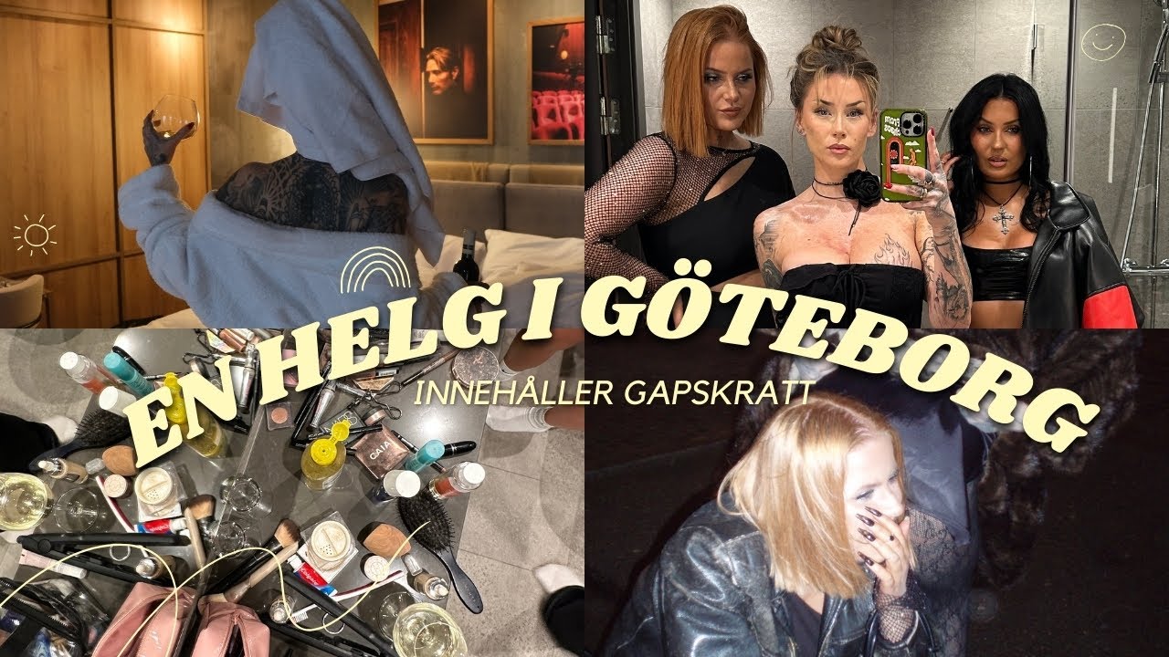 ANTY & ELIN HÄLSAR PÅ MIG |  TESTAR GBG'S NYA HOTELL DRAKEN