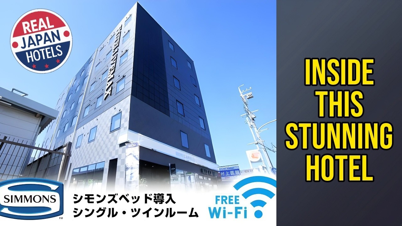 Hotel Livemax Kakegawa-Ekimae - Inside This Stunning Hotel | Hamamatsu, Japan⭐
