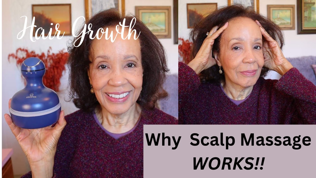 Scalp Massage for HAIR GROWTH: 7 Week RESULTS | Why YOU NEED to Massage your Scalp!