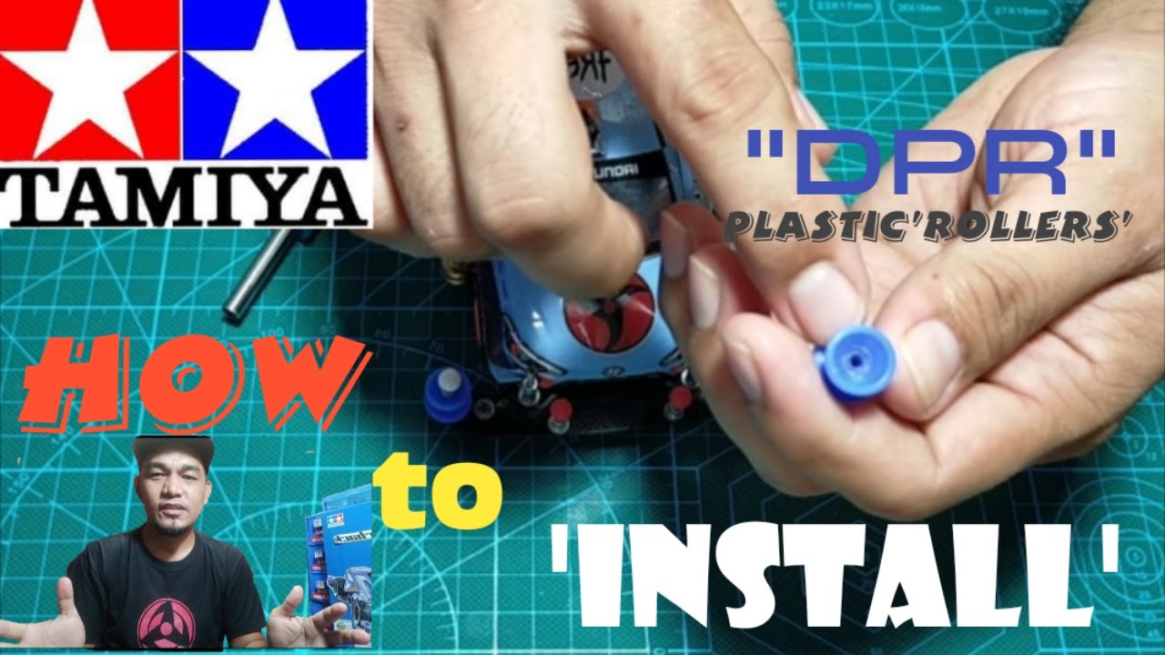'HOW' to 'INSTALL' DPR(plastic rollers)to FRP front for TMAC stock class set-up