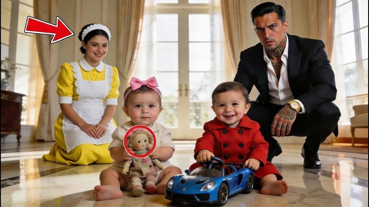 Uma empregada doméstica leva sua filha para brincar com o bebê do chefe da máfia — e então algo inac