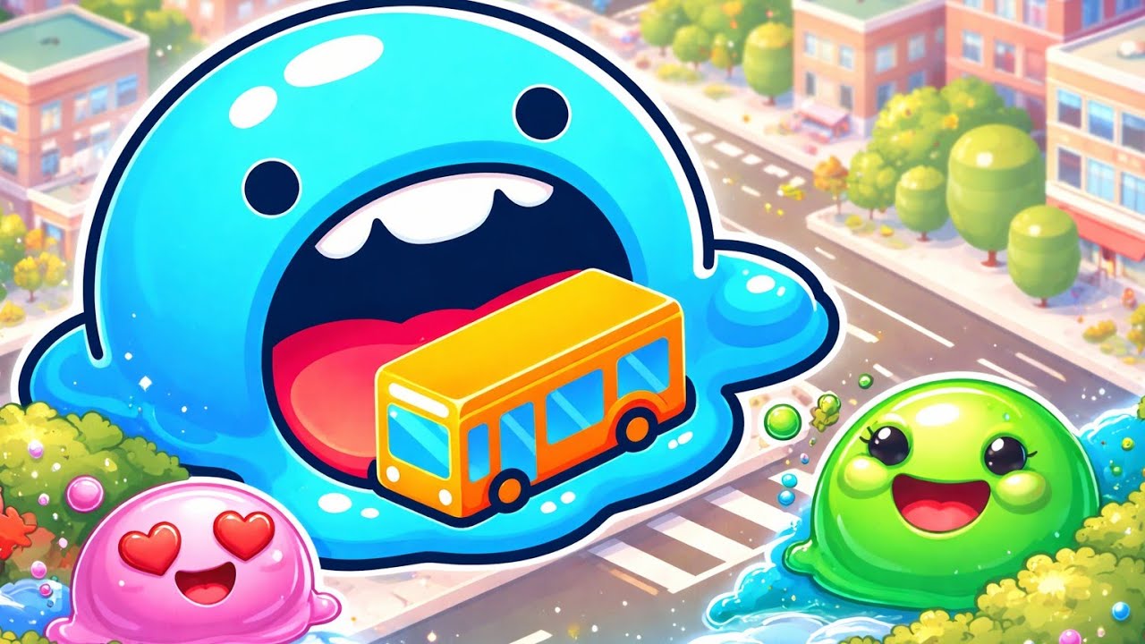 Super Slime.io–This Slime Eats EVERYTHING😱| Black Hole#4#SuperSlime#BlackHoleGameplay#gameplay
