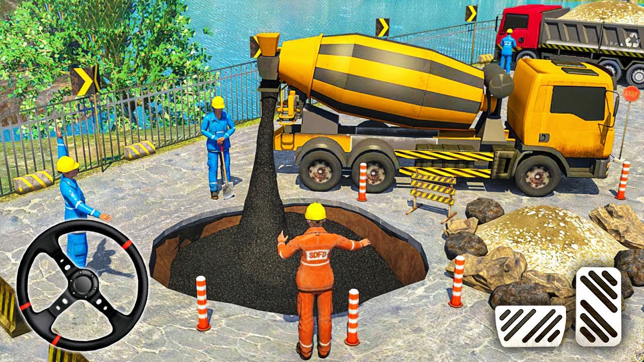 Real Road Construction 2020 - Heavy Excavator Simulator - Android Gameplay