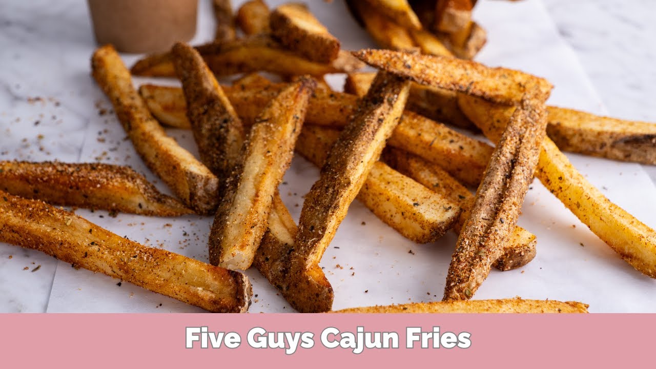 Картофель фри по-каджунски, как в Five Guys.