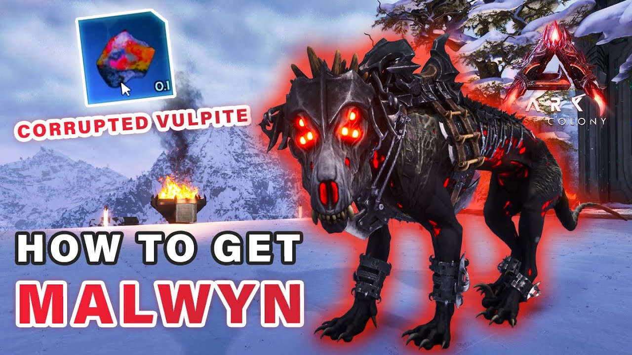 How to Evolve Veilwyn into MALWYN (Corrupted Vulpite Location) ► Ark Lost Colony