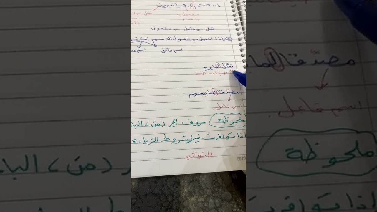 حروف الجر الزائدة حرف اللام علمي وأدبي ثالث ثانوي