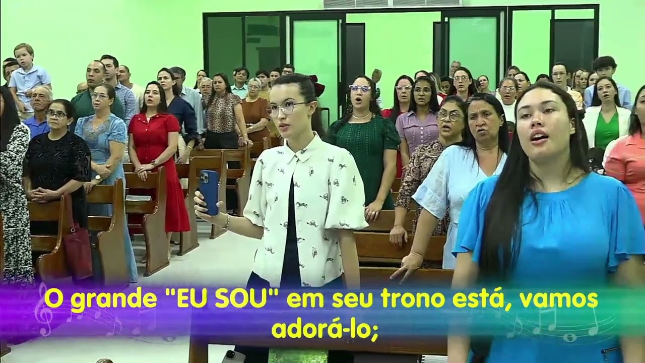 Hino Eis O Nosso Deus - Grupo de Irmãos e Igreja