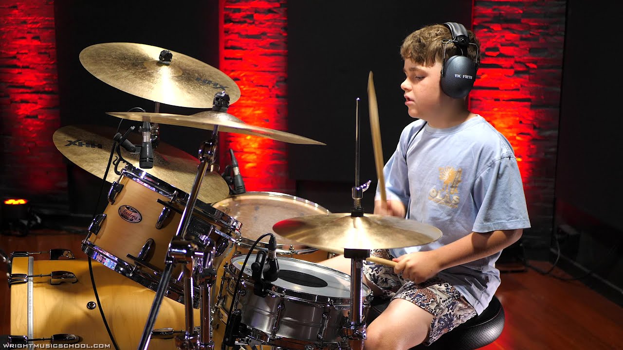 Wright Music School - Koah Sticklen - Mystical Magical by Benson Boone - Drum Cover