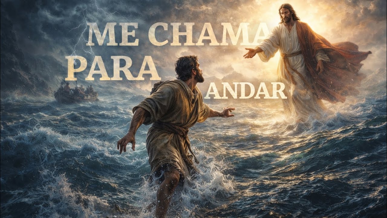 IMPOSSÍVEL NÃO SE ARREPIAR | Pedro Andando Sobre as Águas 🌊