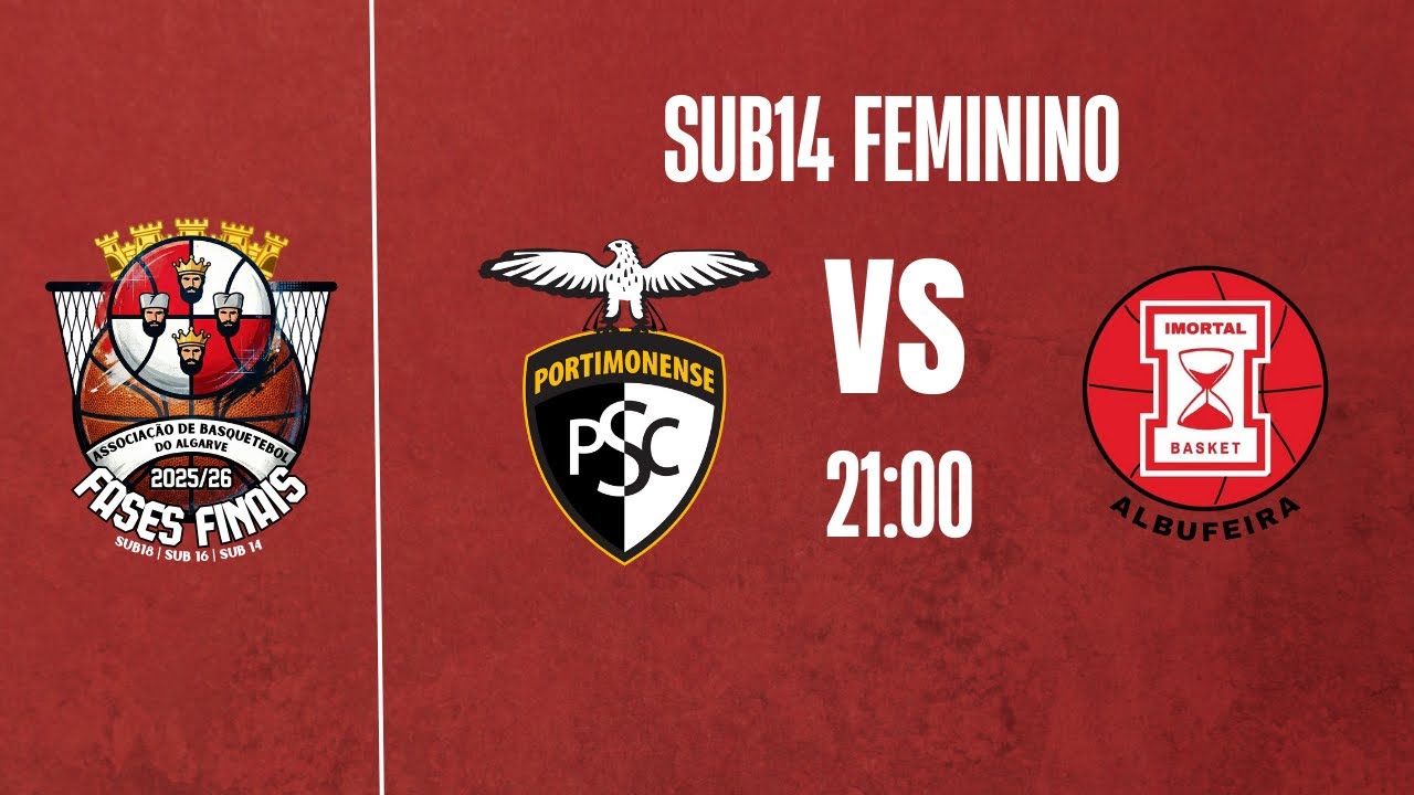 FASES FINASIS SUB14F: IBC RESTAURANTE ALFREDO VS PORTIMONENSE SC