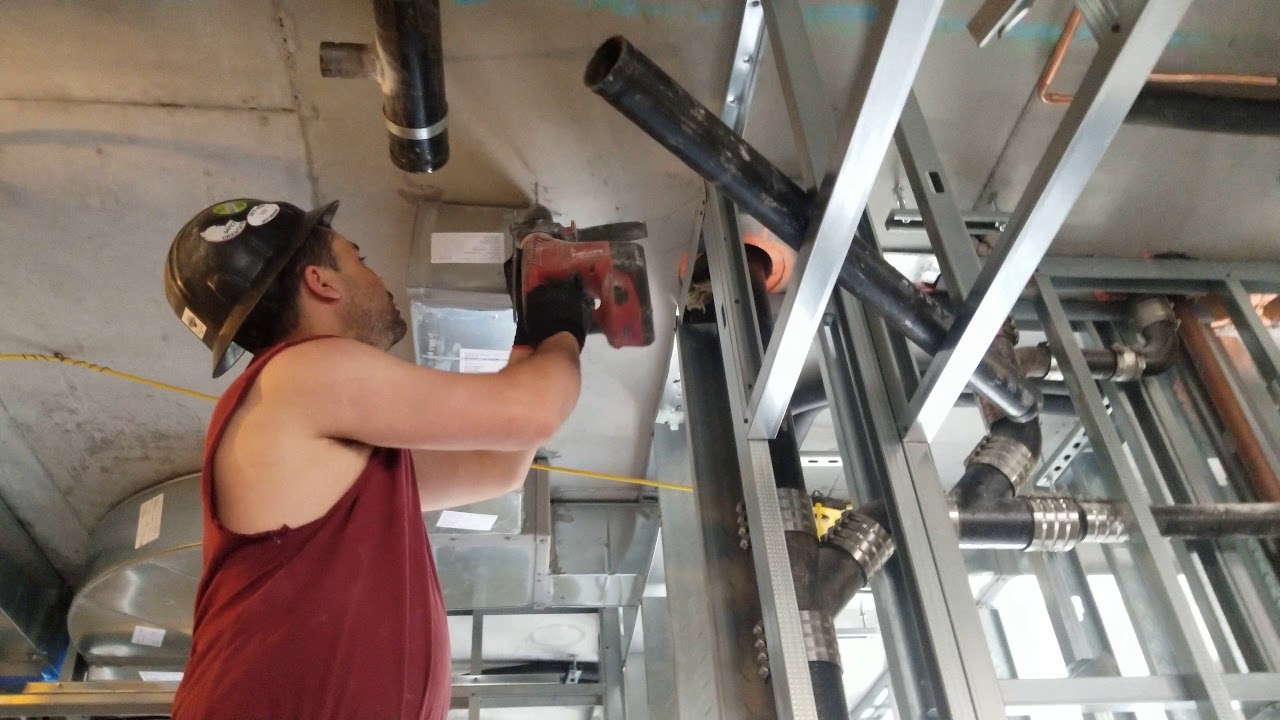 Fire sprinkler installation