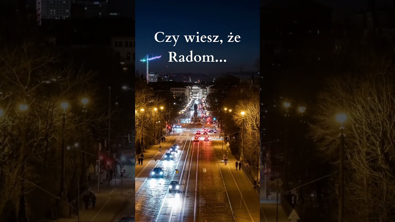 Czy wiesz że, Radom... #shorts #travel #facts #ciekawostki #city