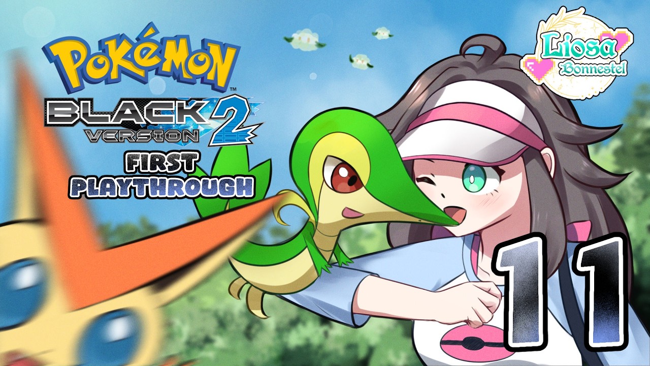 Pokemon Black 2 first playthrough part 11! VS Elite 4 and Champion!