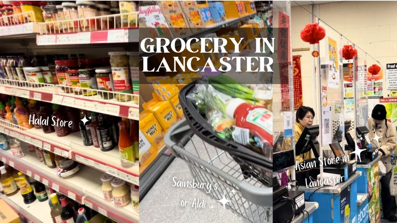 Weekly Shopping Around Lancaster University