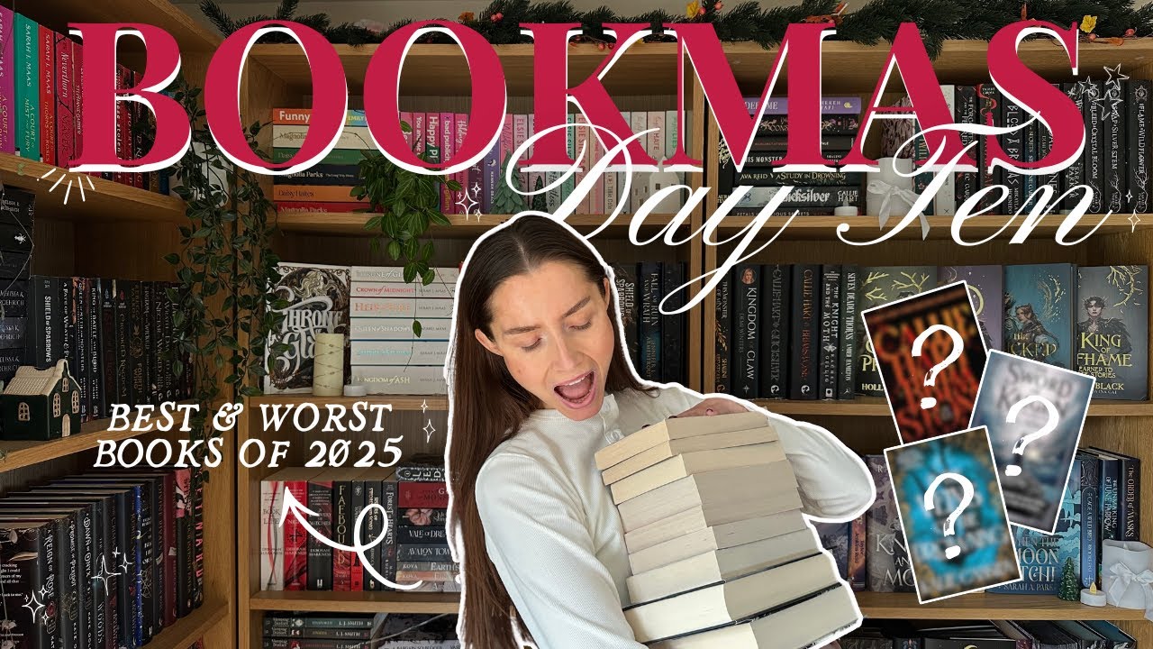 Лучшие и худшие книги 2025 года | КНИЖНЫЙ РОЖДЕСТВЕНСКИЙ ДЕНЬ 10 🎄✨