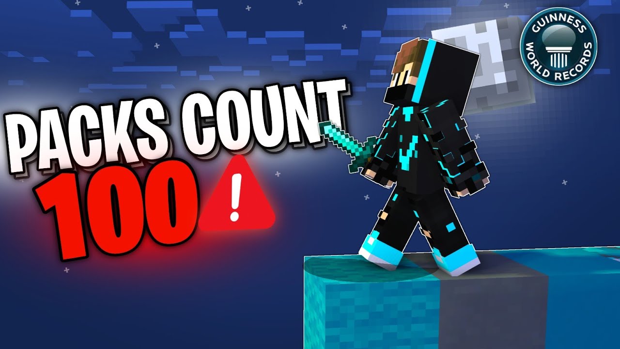 I Added 100 Texture Packs In Minecraft 😱