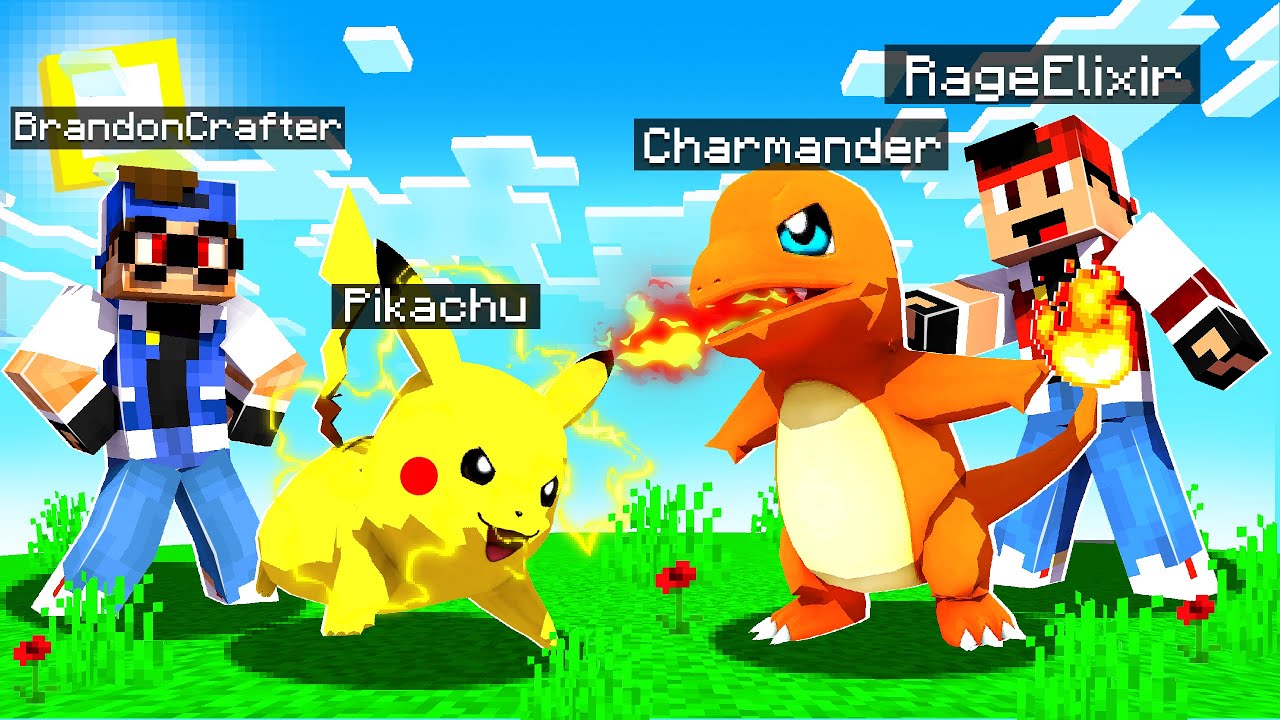 I BATTLED MY BEST FRIEND IN MINECRAFT POKEMON