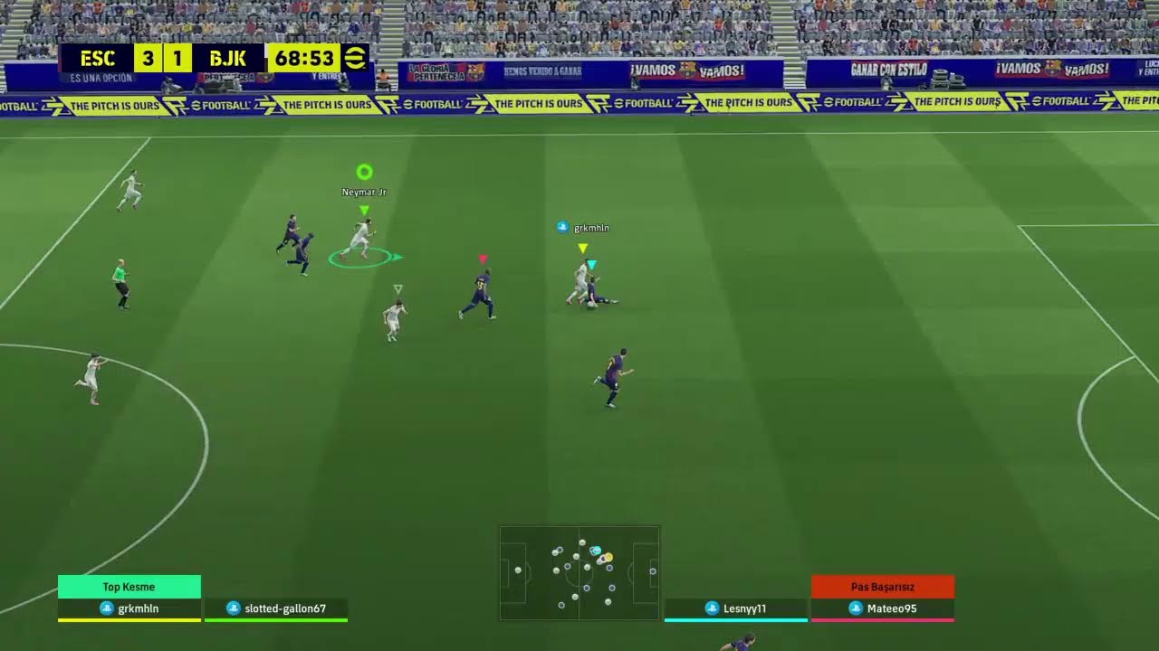 Hileci rakipler Efootball