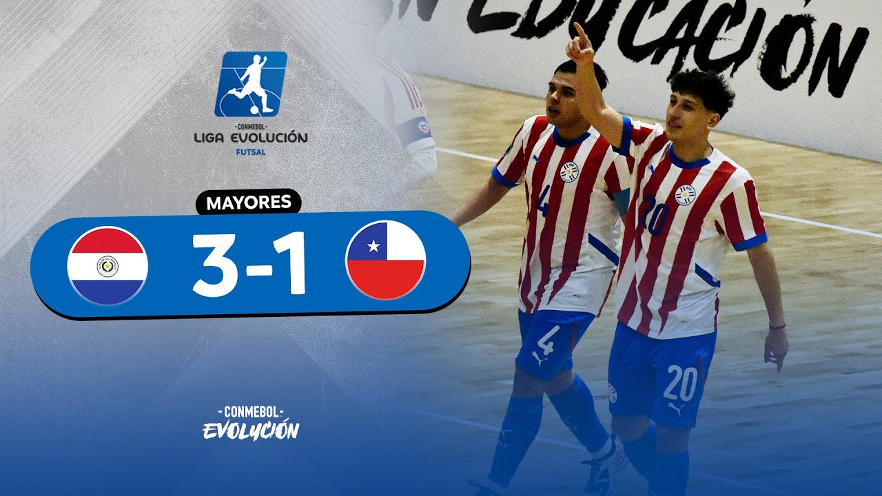 HIGHLIGHTS | PARAGUAY vs. CHILE | CONMEBOL LIGA EVOLUCIÓN FUTSAL ZONA SUR - MAYOR