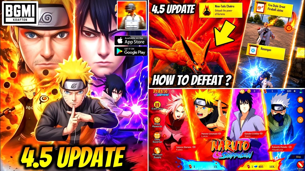FINALLY 🔥 4.5 UPDATE THEME MODE FEATURES | NINE-TAILED FOX BOSS | BGMI 4.5 UPDATE | BGMI NEW UPDATE