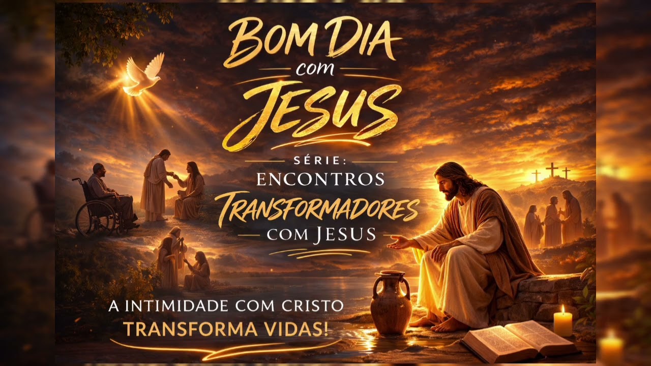 Bom dia com Jesus  - Encontros transformadores com Jesus - Nicodemos nascer de novo.
