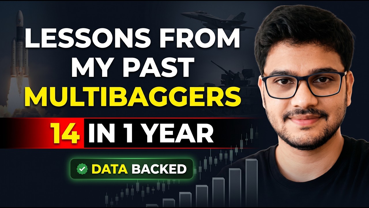 14 Multibaggers in 1 Year? | Lessons From My Past Multibaggers