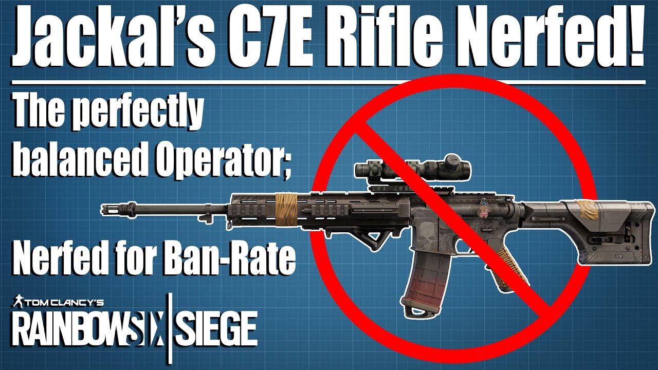How bad is Jackal's C7E now and should you play the PDW9? - Rainbow Six Siege