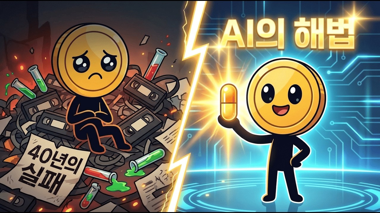 AI 신약 개발 15년 걸리던 신약을 3년으로? 인류의 난치병을 정복할 AI의 '숨겨진 기술'