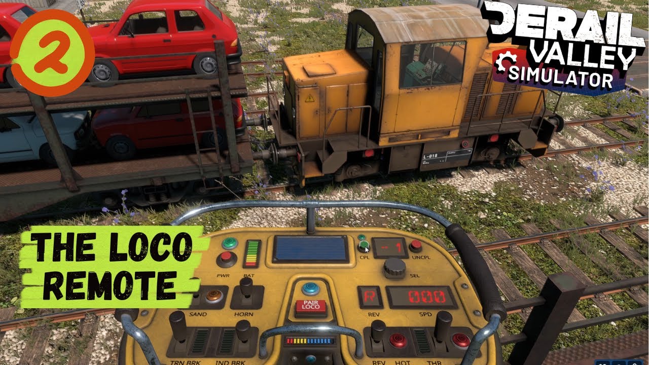 The locomotive remote | Derail Valley Simulator - Ep 2
