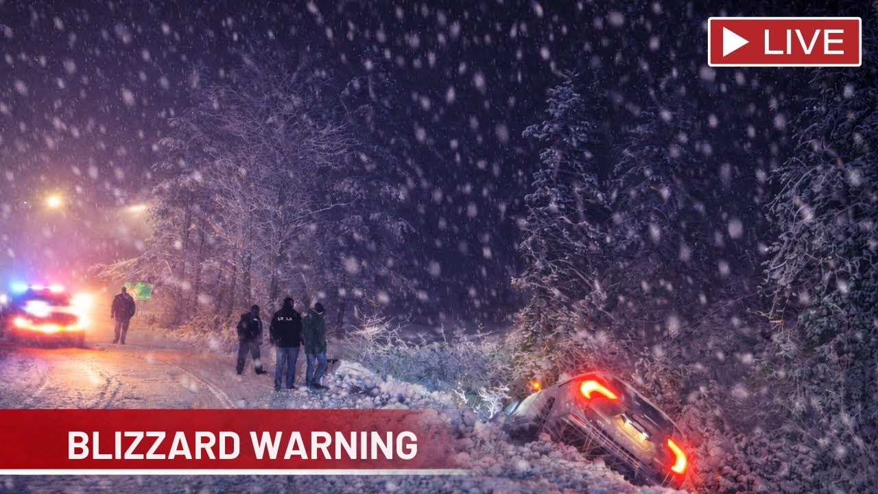 LIVE NOW - HISTORIC BLIZZARD CRIPPLES THE NORTHEAST