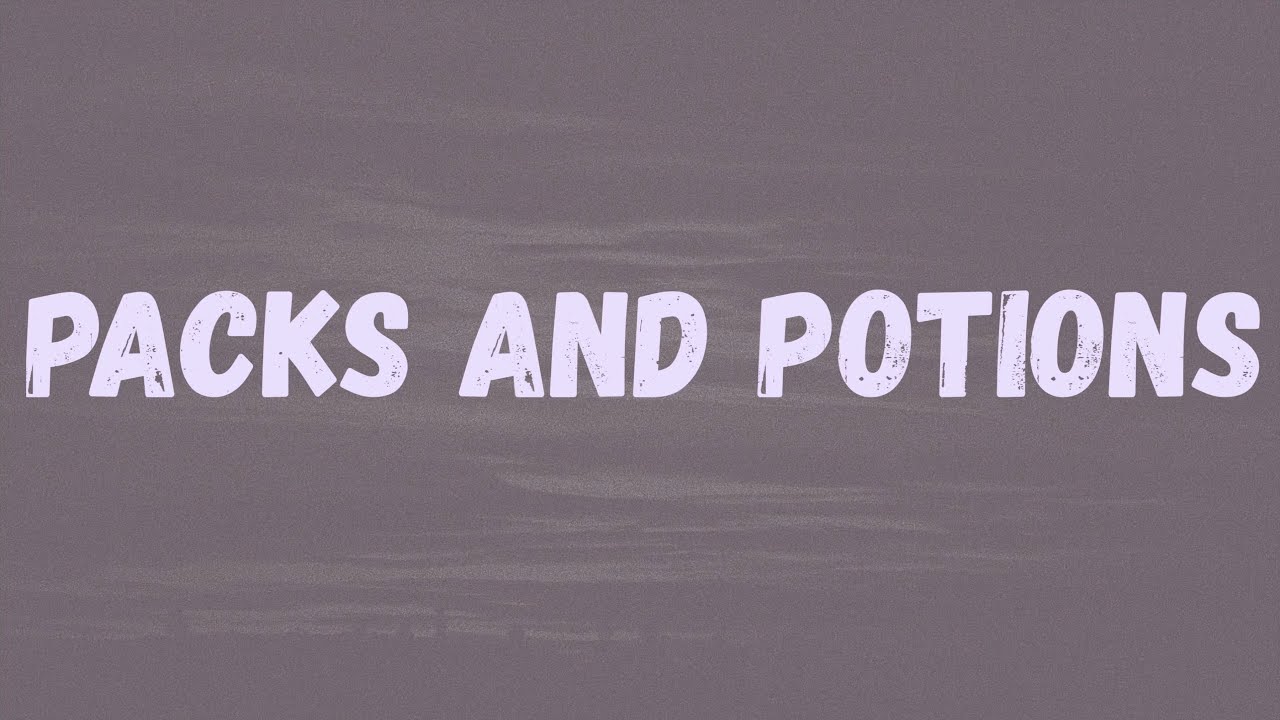 HAZEY - Packs And Potions (Lyrics) &ldquo;Gotta Mix These Packs And Potions&rdquo;