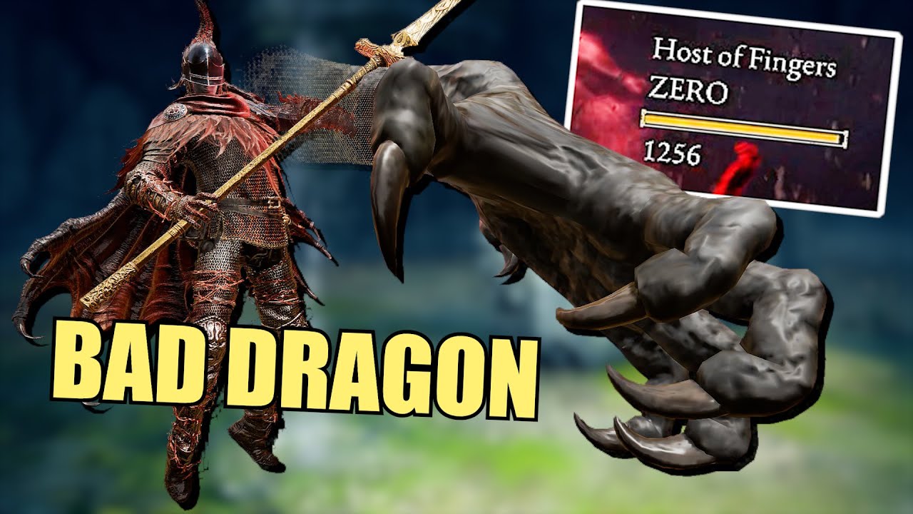 I'm a Bad Dragon Doing BIG DAMAGE | Elden Ring