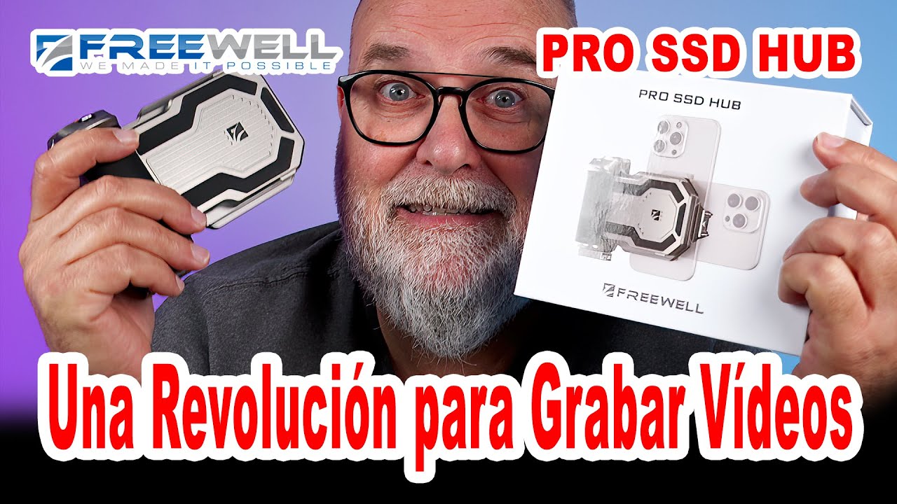 La revolución para tus vídeos con Smartphone Freewell PRO SSD Hub - EN ESPAÑOL