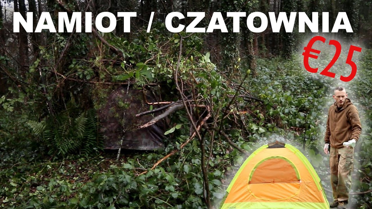 JAK ZBUDOWAĆ CZATOWNIE Z NAMIOTU  -  za 25€ // fotografia przyrodnicza // zrób to sam ;)