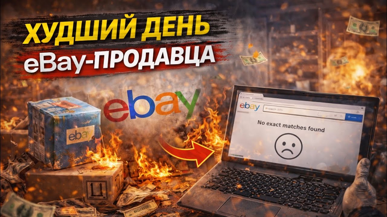 ХУДШИЙ ДЕНЬ EBAY-ПРОДАВЦА #ebay #перепродажа 