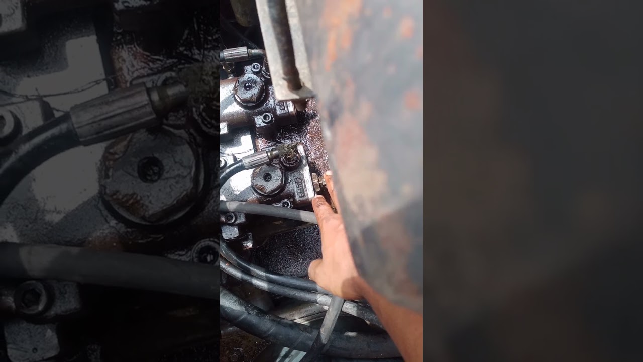 cara perbaiki trek lemah di HITACHI -5💪