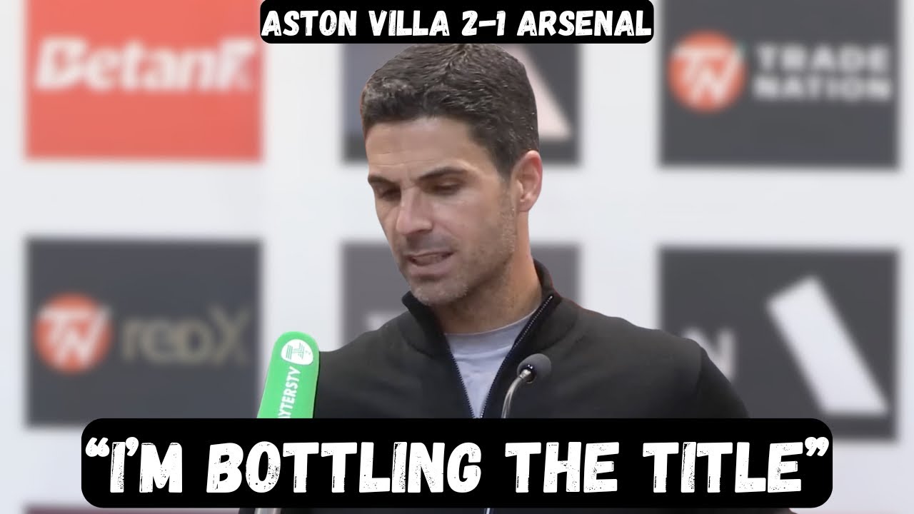 Микель Артета ПРИЗНАЕТ, что снова выиграет титул &mdash; интервью после матча &mdash; &laquo;Астон Вилла&raquo; 2:1 &laquo;Арсе...