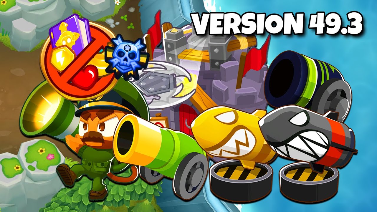 [BTD6] Flooded Valley CHIMPS Black Border w/ Striker Jones & Mauler Spam