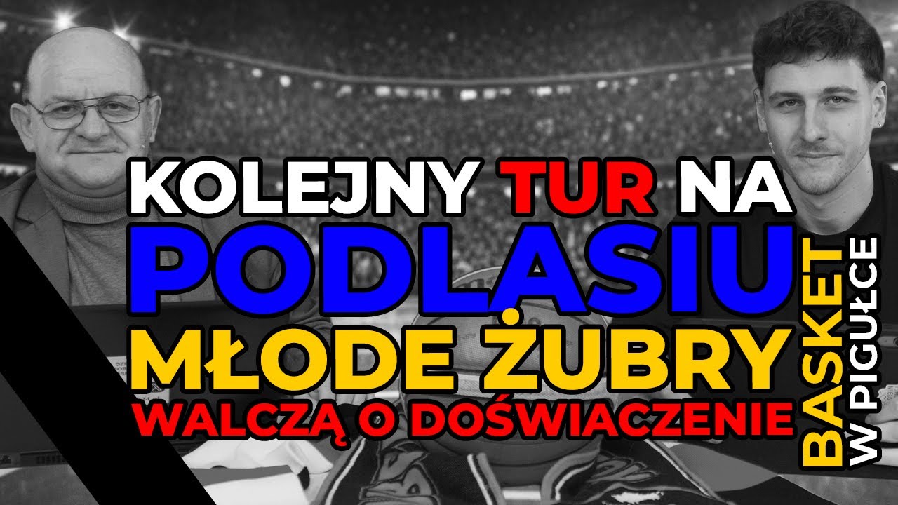 Kolejny Tur na Podlasiu, młode Żubry walczą o doświadczenie